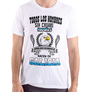 Camiseta todo los hombres son iguales excepto