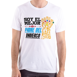 camiseta soy el mejor padre del universo