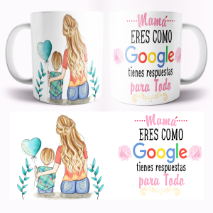 Taza mamá google