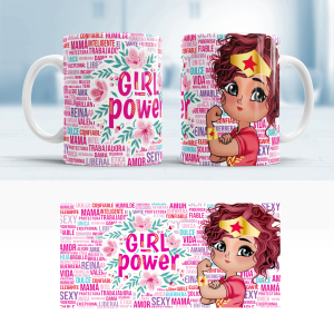 Taza mujer Girl Power