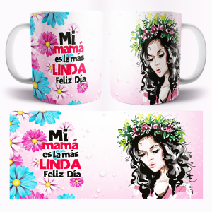 Taza mi mamá la mas linda