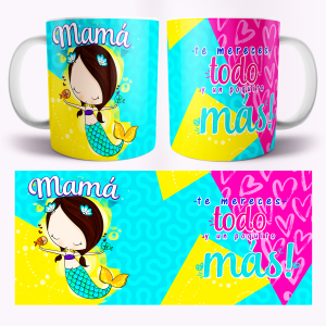 taza mamá te mereces más