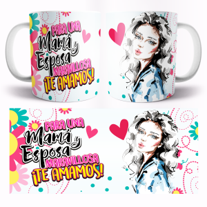 Taza madre y esposa